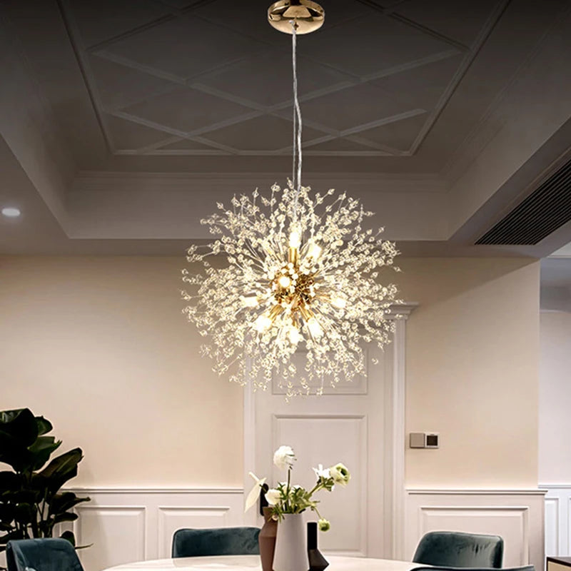 luminaire moderne effet feu dartifice