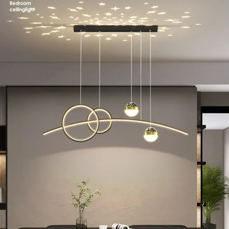 luminaire moderne ilot cuisine