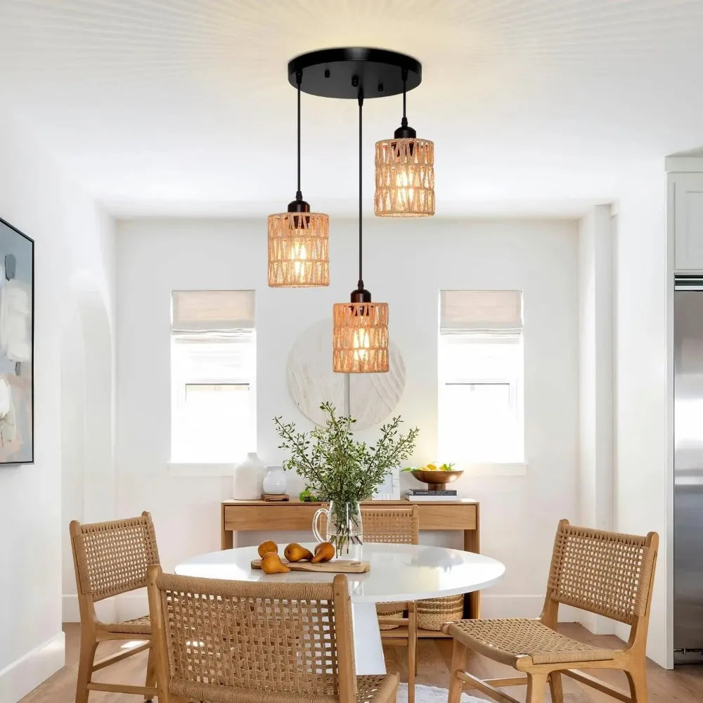 luminaire design fibre naturelle