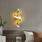 applique led nordique moderne or.