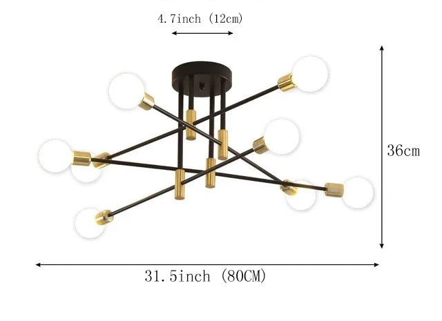 eclairage plafond design