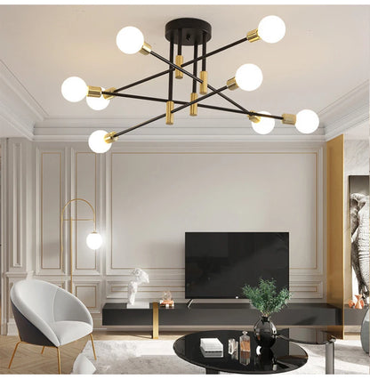 luminaire plafond graphique