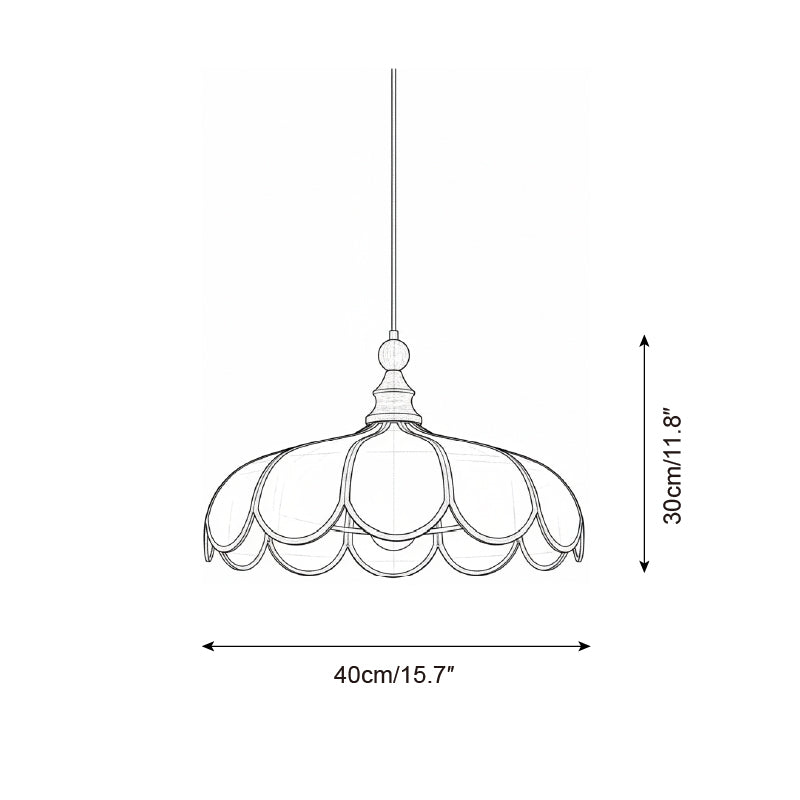 Suspension Bellarin, vue rapprochée du tissage Abaca
