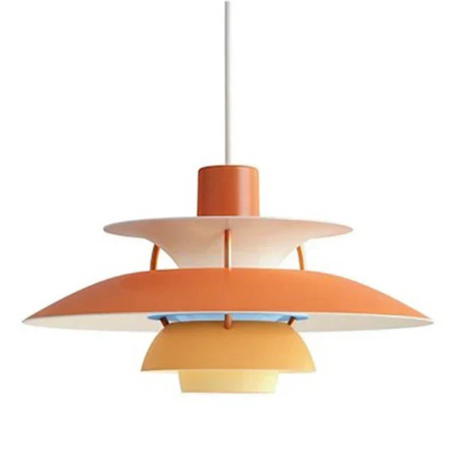 Suspension Macarel, coloris nuances d'orange