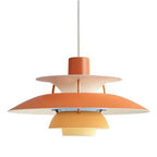 Suspension Macarel, coloris nuances d'orange