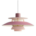 Suspension Macarel, coloris rose pur