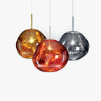 Suspension Voltrena, vue de face coloris rouge