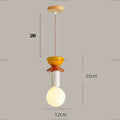 Suspension Bois Nordique Design – Luminaire Minimaliste Art Deco