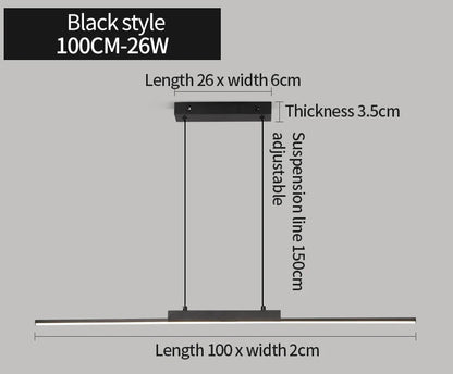 luminaire lineaire contemporain