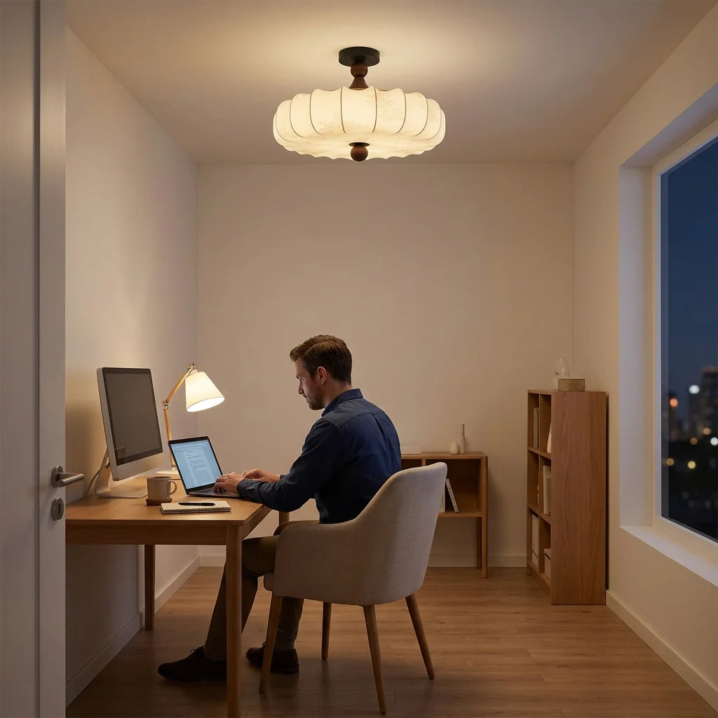 Plafonnier Velora dans un bureau